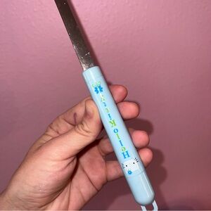 Vintage Metal Hello Kitty Sanrio Blue Kawaii Kitchen Spatula new without tags